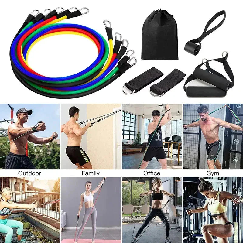 PowerFlex - Resistance Bands Set (100 lbs)