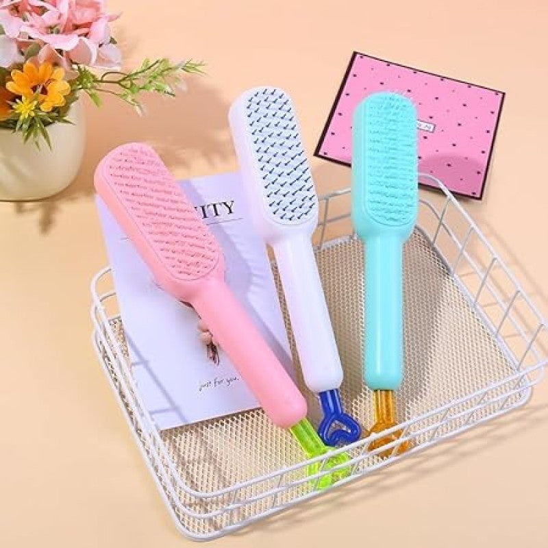 SELF CLEANING HAIR COMB