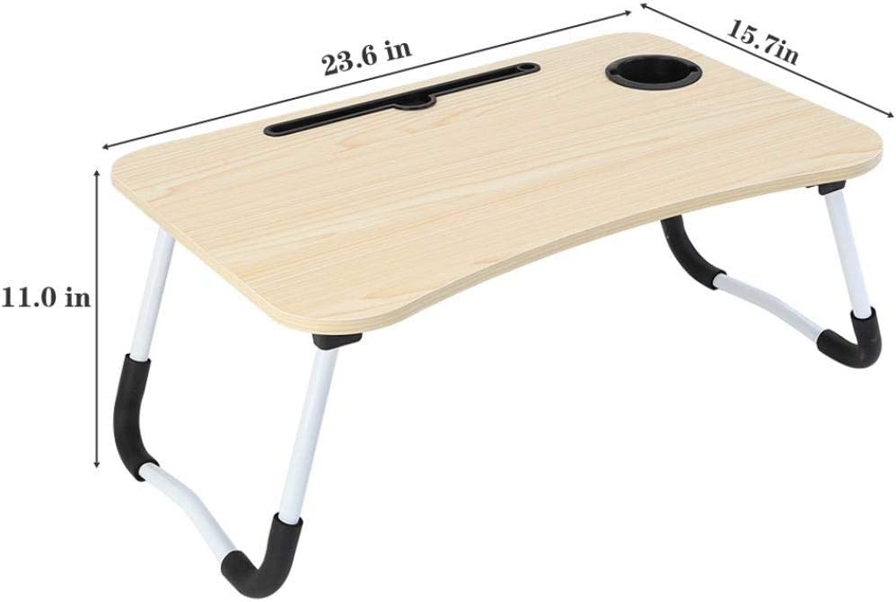 KIHO™ Foldable Wooden Laptop Table