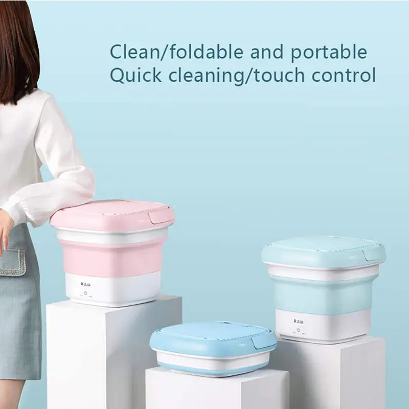 KIHO™ Portable Folding Washing Machine