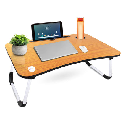 KIHO™ Foldable Wooden Laptop Table