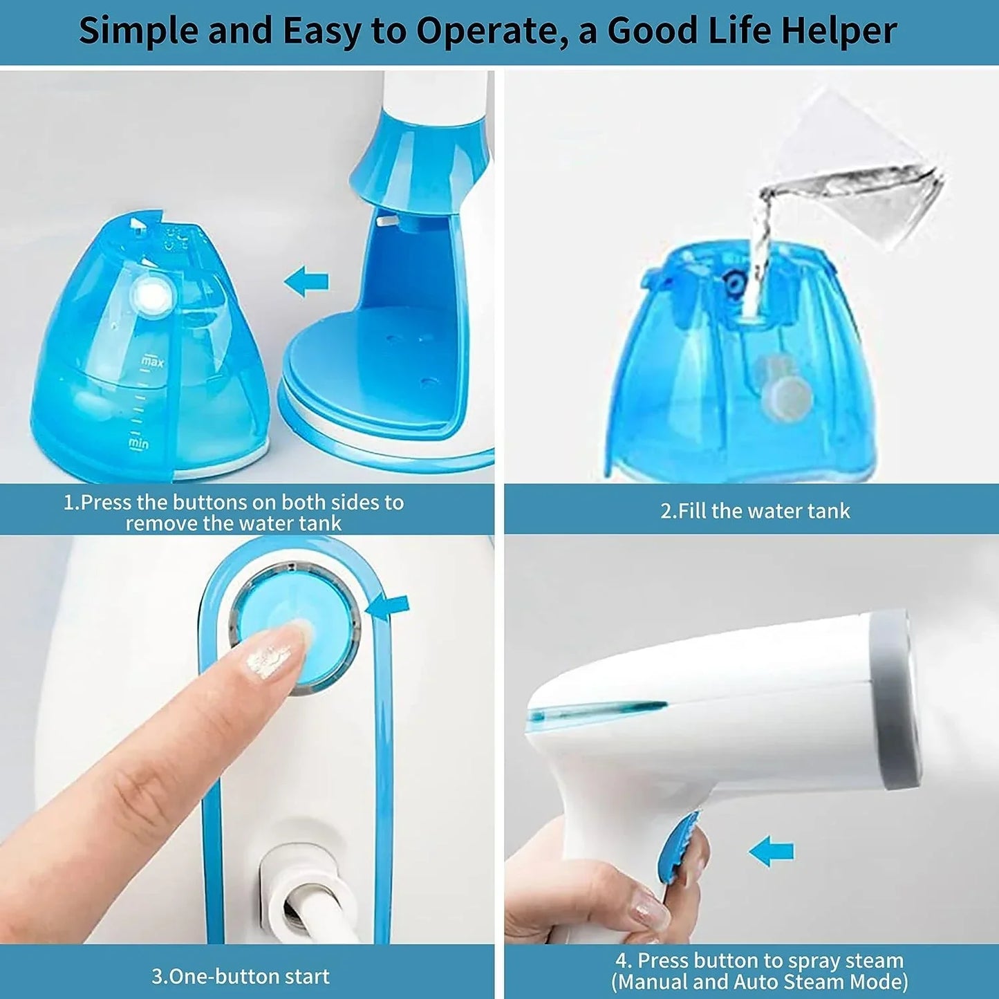 KIHO™  Portable Clothes Steamer