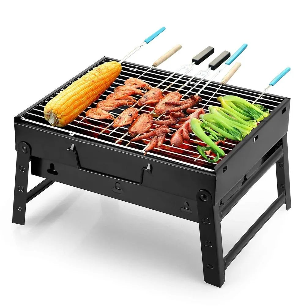 KIHO™ Portable & Foldable BBQ Grill Space Saver