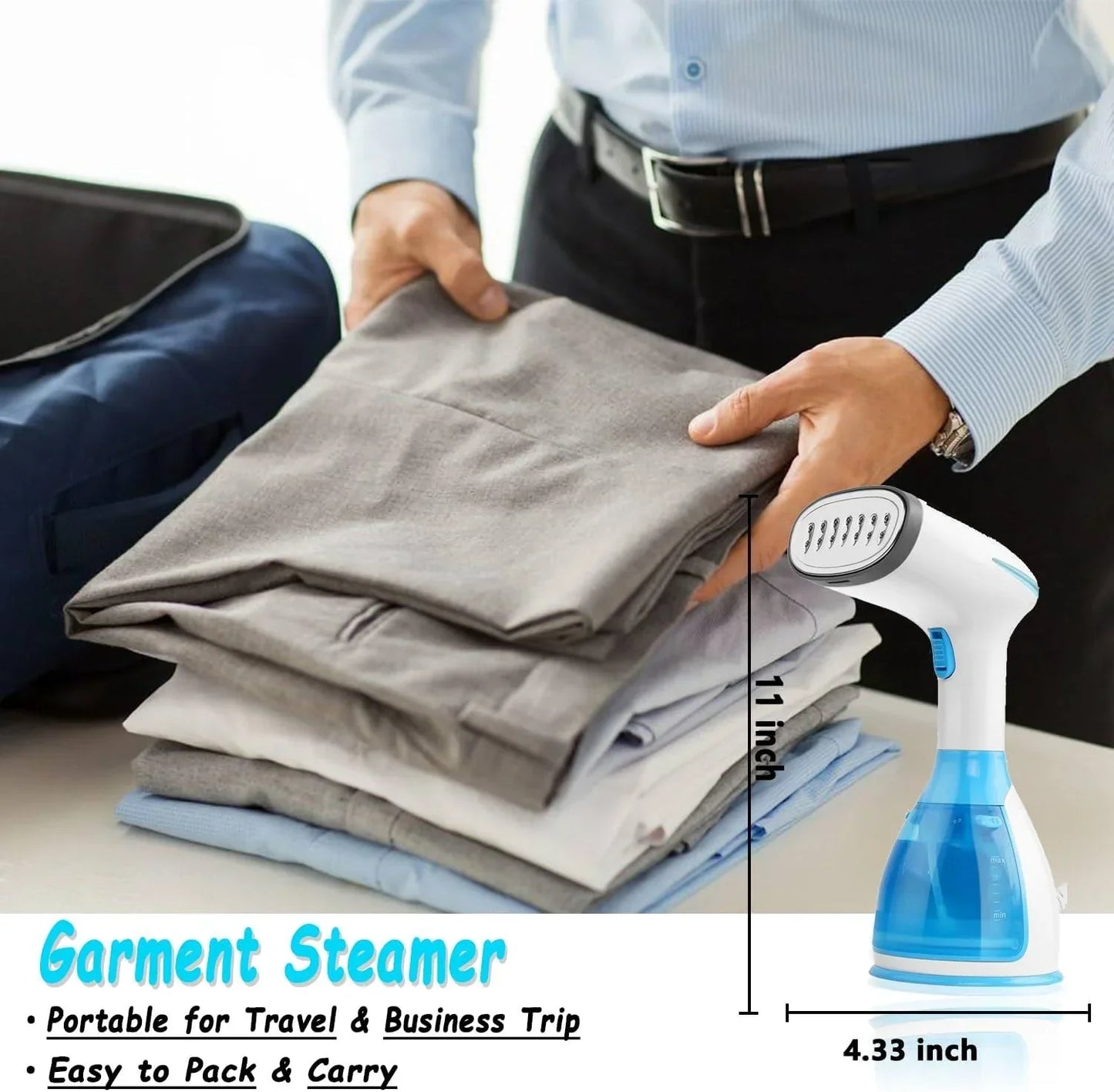 KIHO™  Portable Clothes Steamer