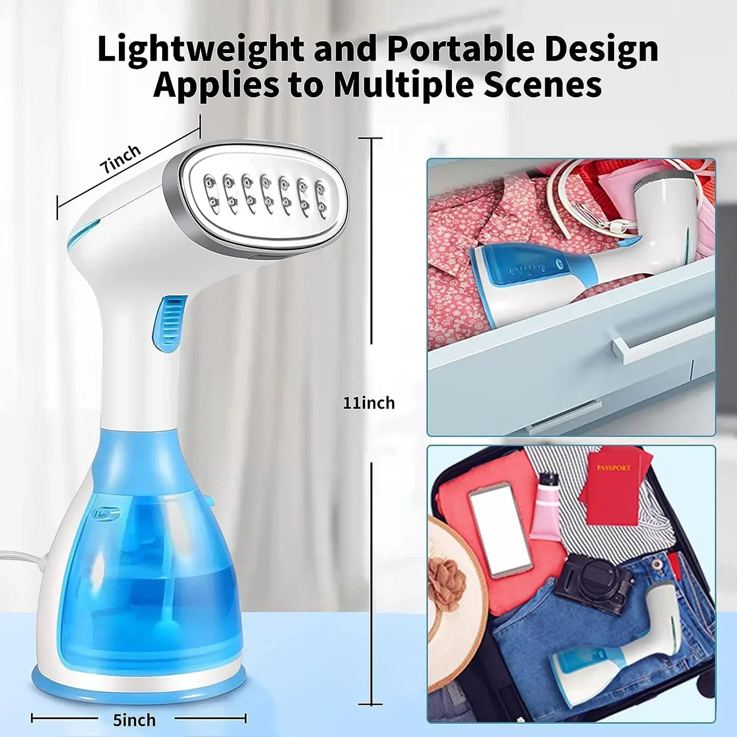 KIHO™  Portable Clothes Steamer