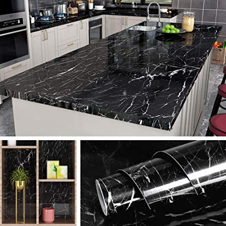 KIHO™ Waterproof & Heat Resistant Marble Sheet Sticker