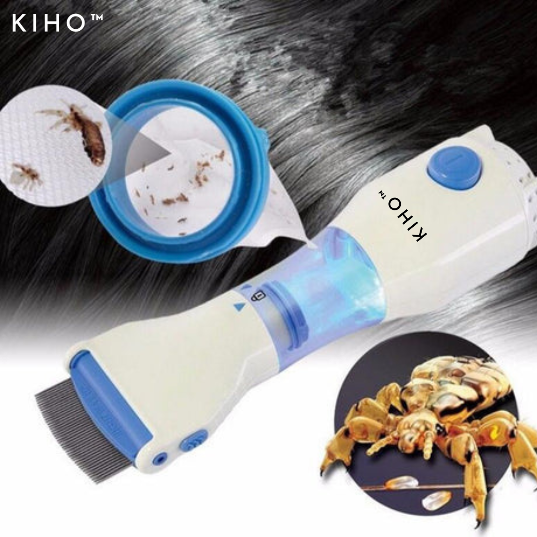 KIHO™ V Comb Head Lice Machine With 4 Filter 💇