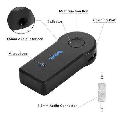 Car Bluetooth AUX Receiver Adapter