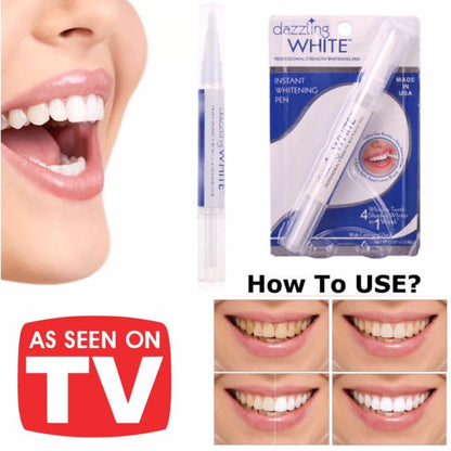 White Instant Teeth Whitening Pen