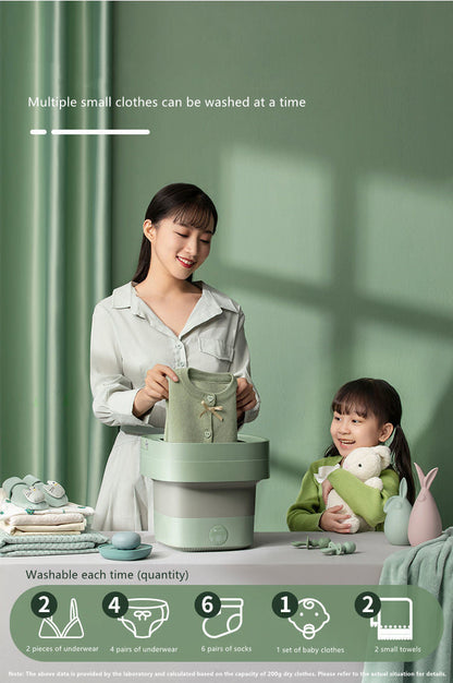 KIHO™ Portable Folding Washing Machine