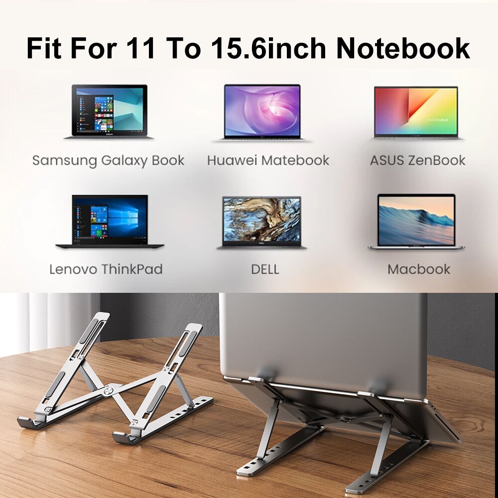 KIHO™ Aluminium Portable Laptop Stand