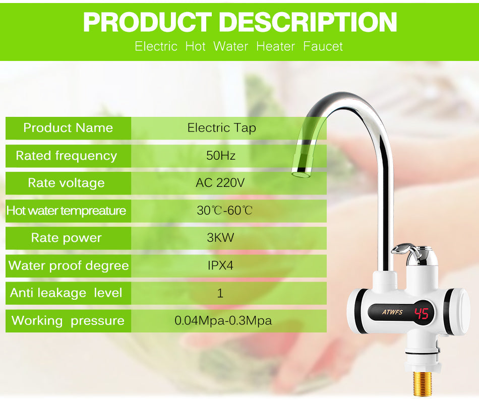 KIHO™ Instant Electric Hot Water Tap