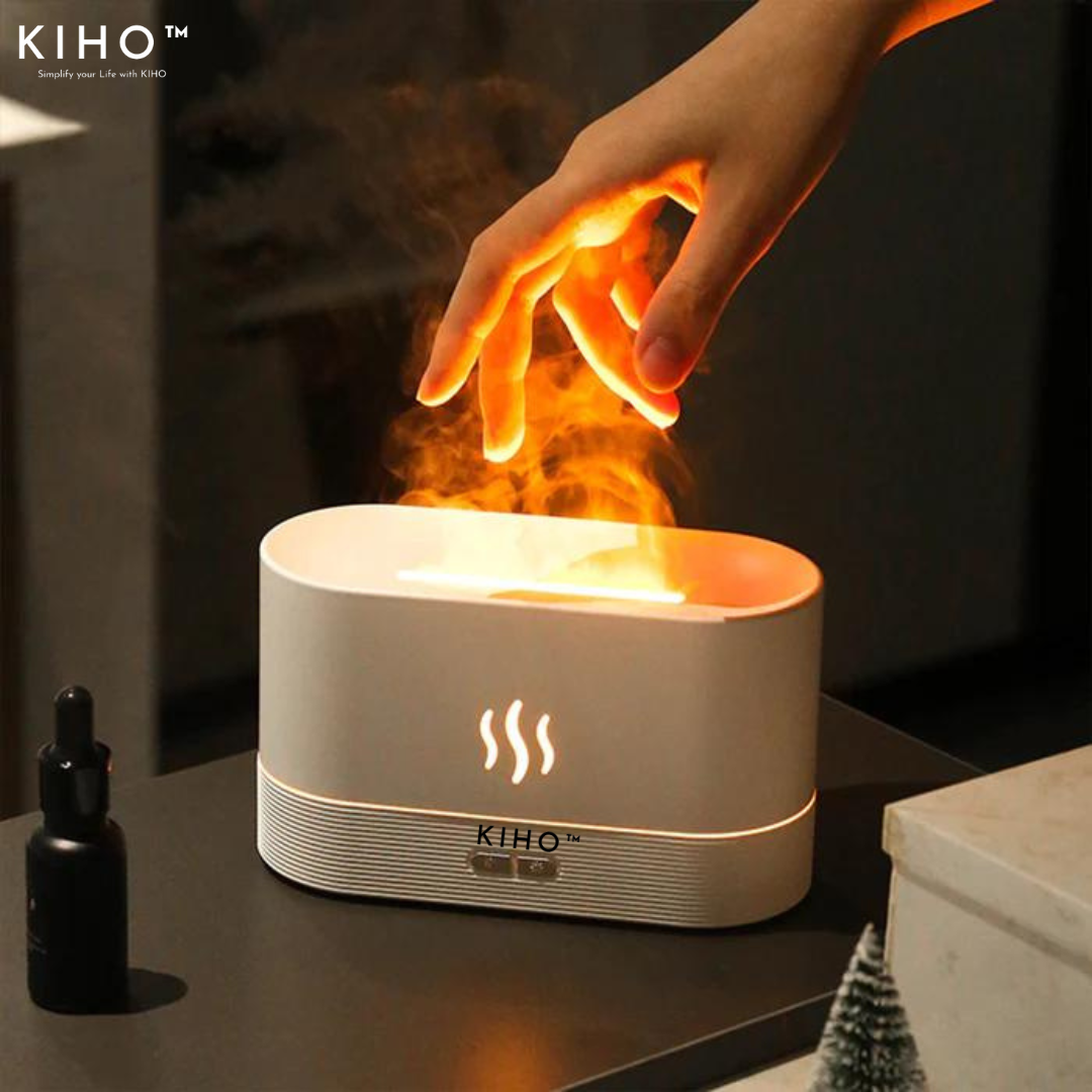 KIHO™ Flame Humidifier and Aroma Diffuser ❤️