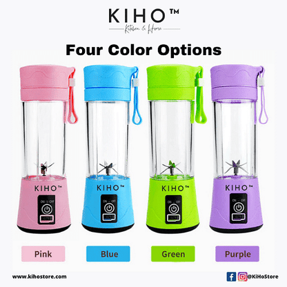 KIHO™ Portable USB Rechargeable Blender