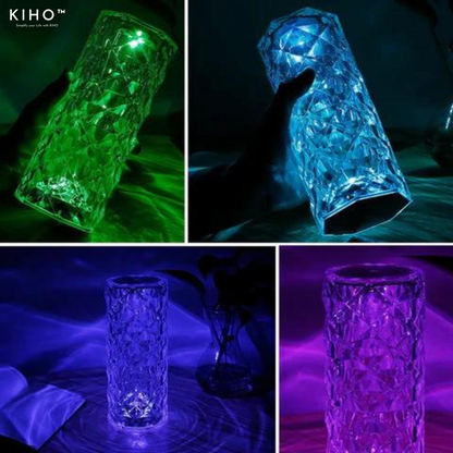 KIHO™  Rechargeable 3D Diamond Crystal Led Lamp