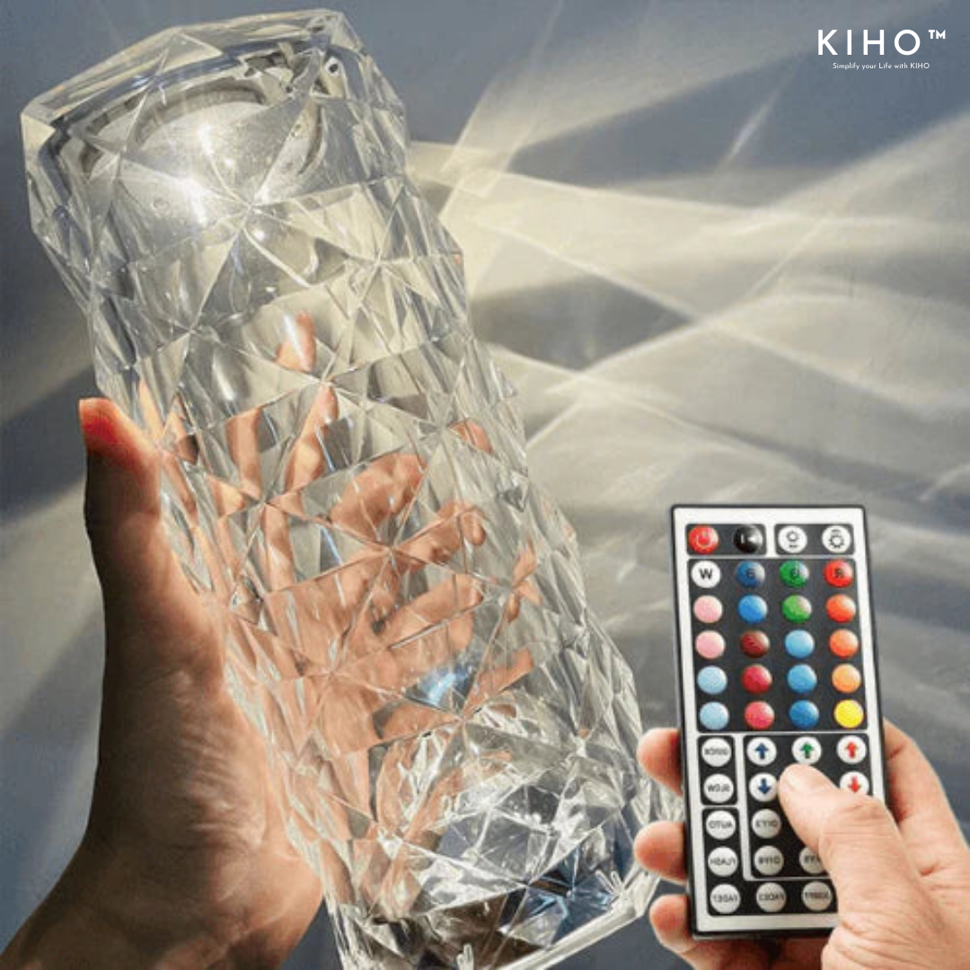 KIHO™  Rechargeable 3D Diamond Crystal Led Lamp