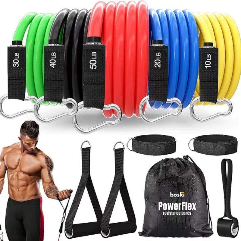 PowerFlex - Resistance Bands Set (100 lbs)