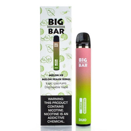 Big Bar DOUBLE FLAVOURS IN 1 Disposable Vape Kit 2200 Puffs Dual Flavors