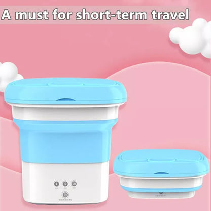 KIHO™ Portable Folding Washing Machine with Dryer