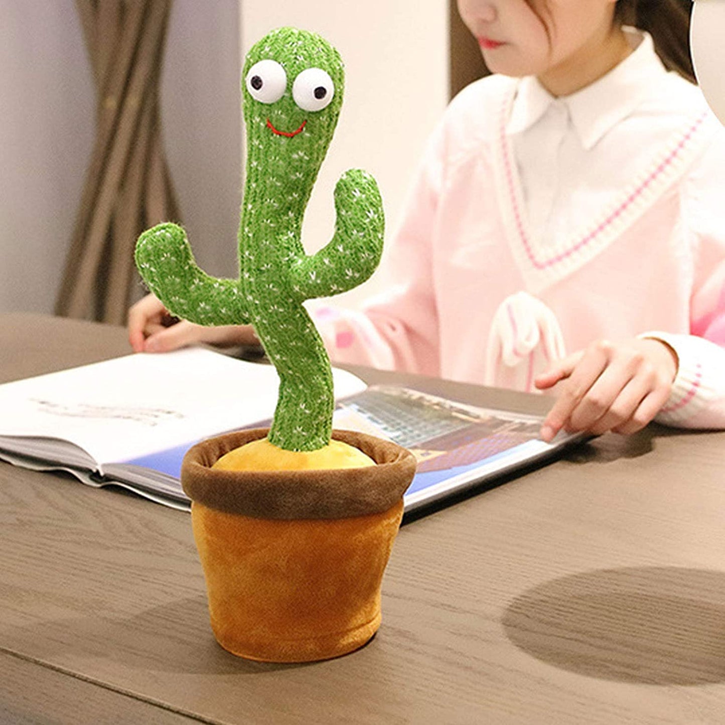 Cute Dancing & Talking Cactus Toy