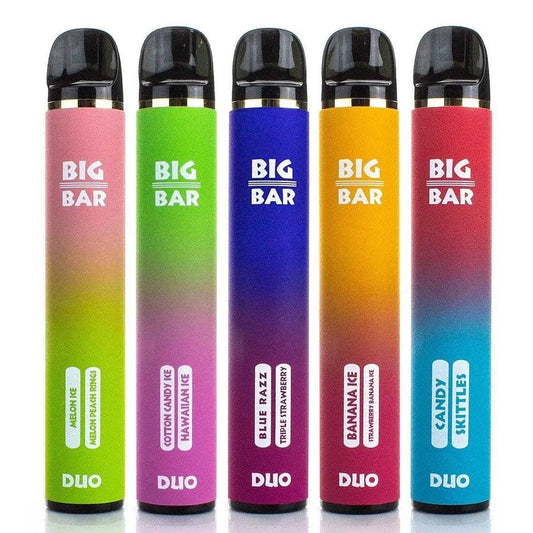 Big Bar DOUBLE FLAVOURS IN 1 Disposable Vape Kit 2200 Puffs Dual Flavors