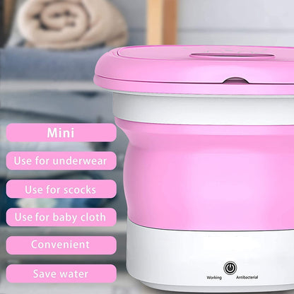 KIHO™ Portable Folding Washing Machine with Dryer