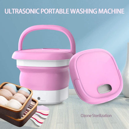 KIHO™ Portable Folding Washing Machine with Dryer