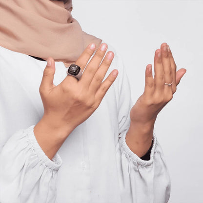 Zikr Ring : The Light of Your Daily Remembrance | iQibla Smart Tasbih