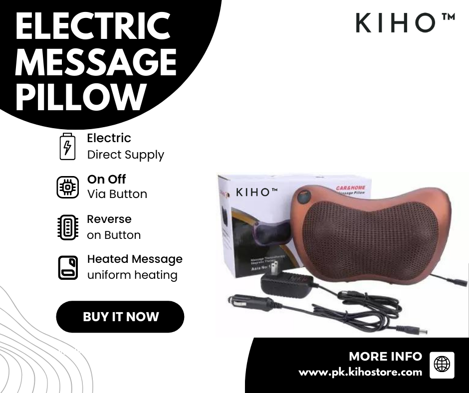 KIHO™  Electric Pillow Massager