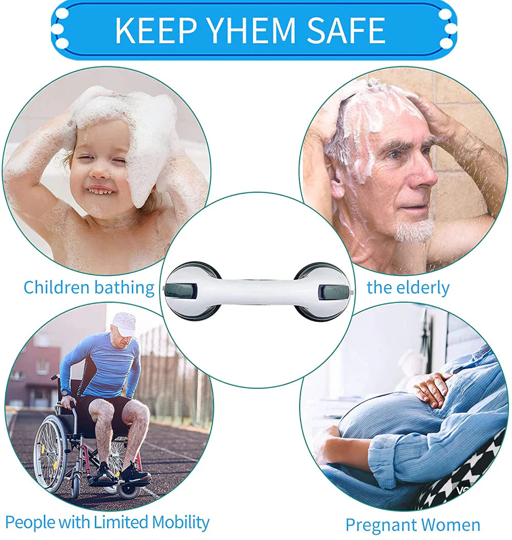 KIHO™ Bathroom Safety Helping Handle Anti Slip Support